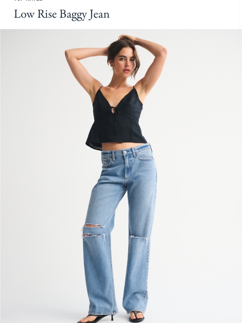 Abercrombie Low-Rise Baggy Women’s Jeans